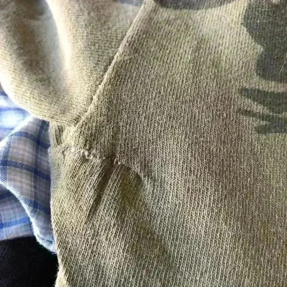 VTG Monster Supercross late 90s Y2K olive green short sleeve t-shirt best fits M - Picture 4 of 4